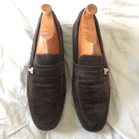 Joseph Abboud Other - Joseph Abboud Brown suede loafers 9